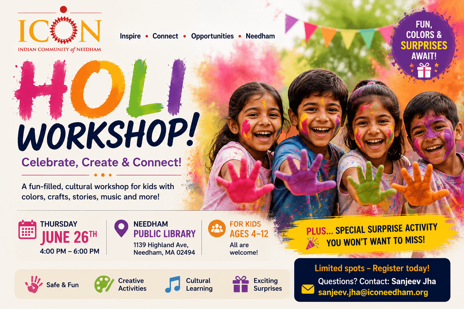 ICON Holi — Festival of Colors